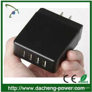 Fast charging speed 5V 7.2A 4 port usb charger wall adapter for iphone Samsung tablet
